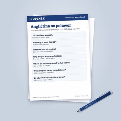 Angličtina na pohovor